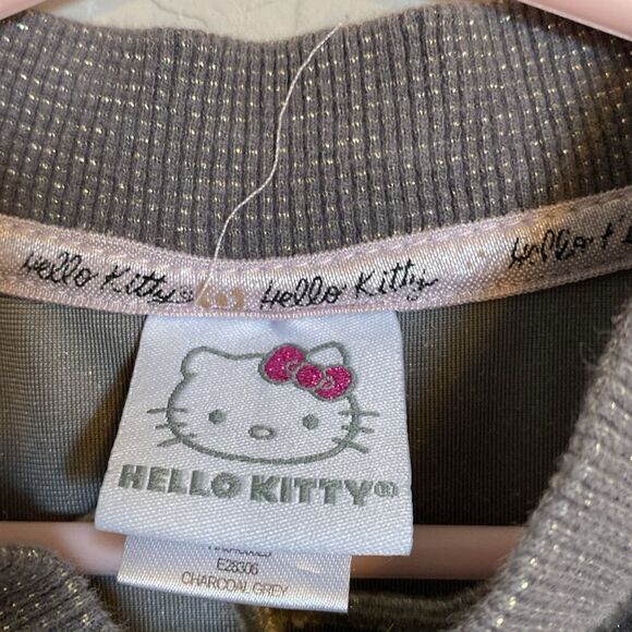 Hello Kitty velour zipper jacket - Picture 3 of 5